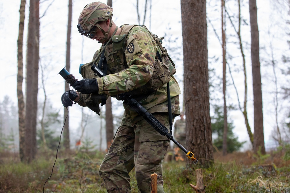 7th Engineer Competition Best Squad Claymore Training