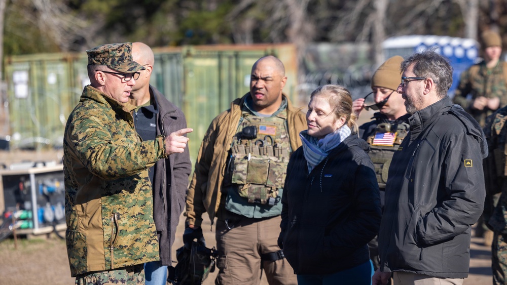 Department of State Personnel Visits 24th MEU during CERTEX