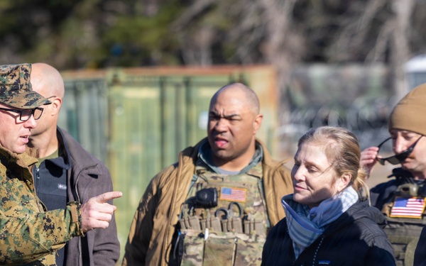 Department of State Personnel Visits 24th MEU during CERTEX