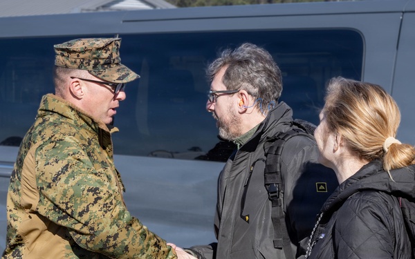 Department of State Personnel Visits 24th MEU during CERTEX
