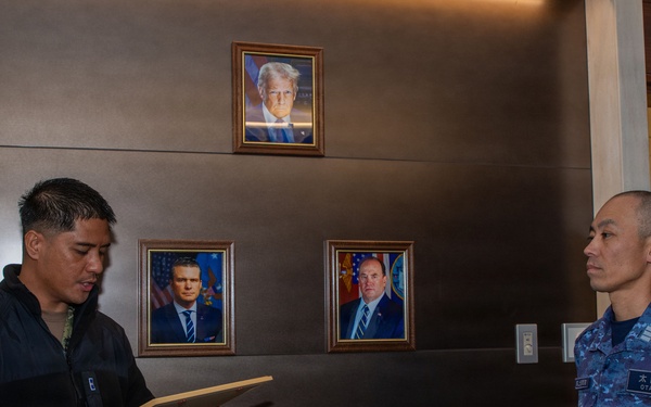 NAF Atsugi Air Ops Presents Letter of Commendation