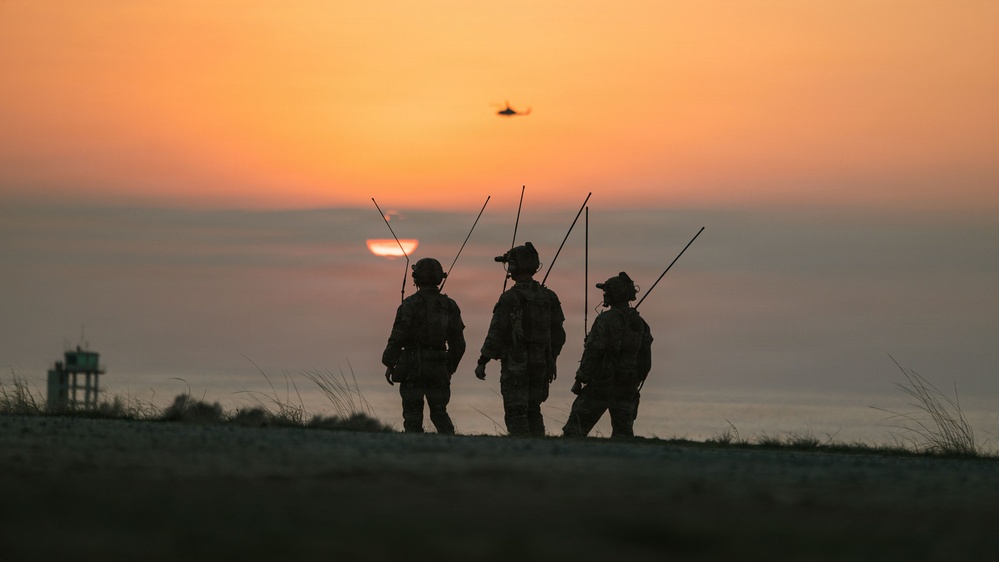 U.S. Army Rangers, Green Berets and U.S. Marines Conduct Joint Raid Exercise