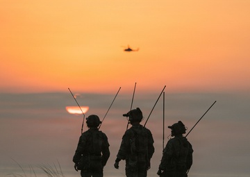 U.S. Army Rangers, Green Berets and U.S. Marines Conduct Joint Raid Exercise