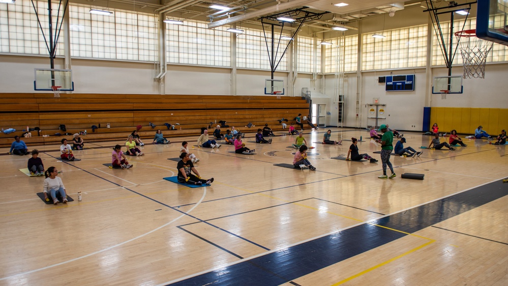 Fitness training at Travis AFB supports wellness and PT readiness