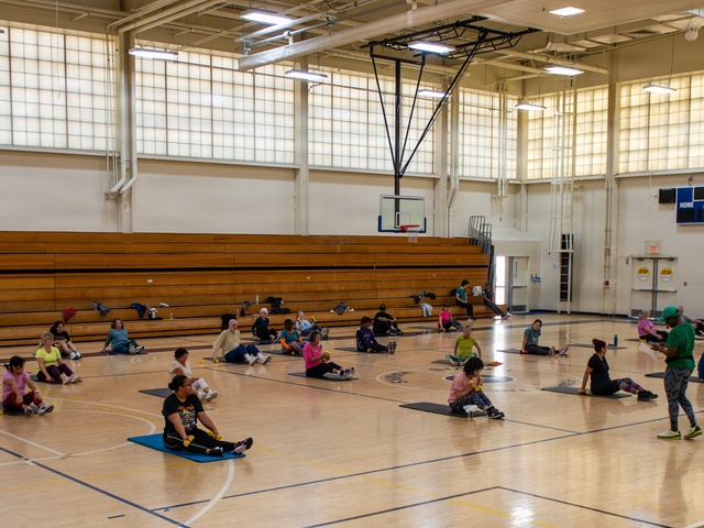 Fitness training at Travis AFB supports wellness and PT readiness