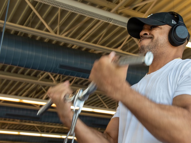 Fitness training at Travis AFB supports wellness and PT readiness