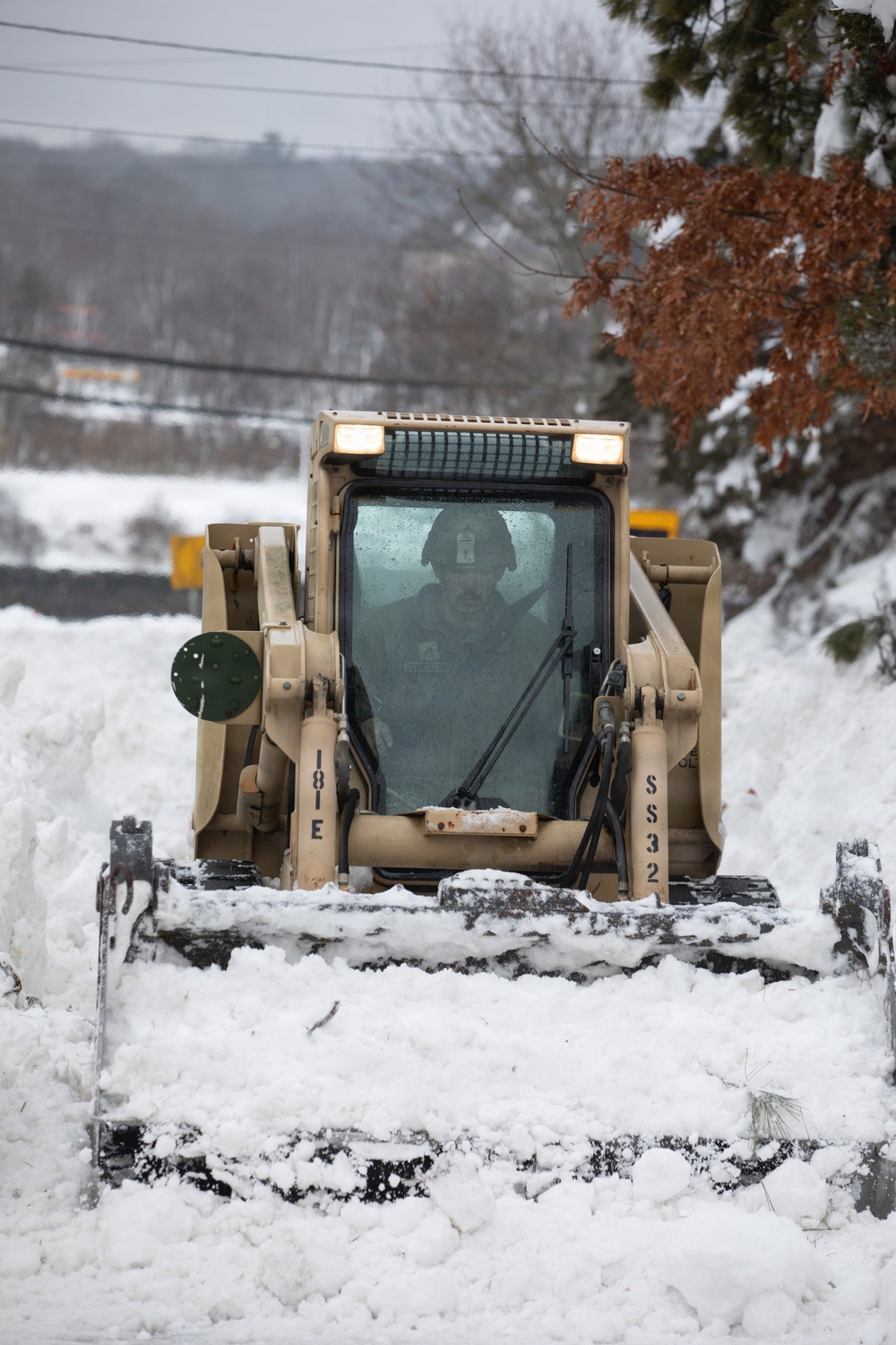 Massachusetts Engineers Respond To Blizzard in Bourne