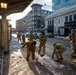 Mass Guardsmen Dig Out Boston Bus Stops