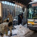 Mass Guardsmen Dig Out Boston Bus Stops