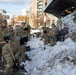 Mass Guardsmen Dig Out Boston Bus Stops
