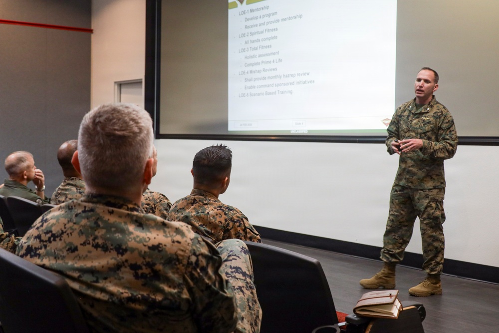 3rd MAW hosts Senior Leader’s Course