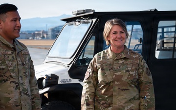 PACAF Command Chief connects with Yokota Airmen through base tour and enlisted call