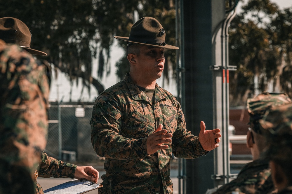 Charlie Company Close Order Drill