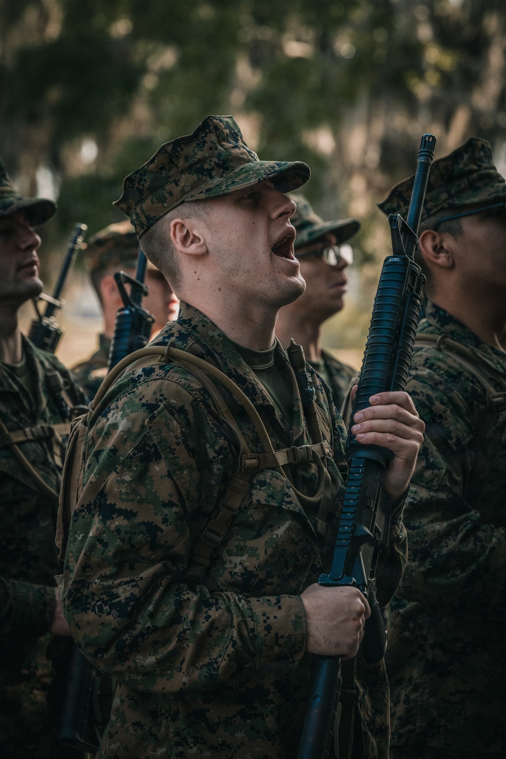 Charlie Company Close Order Drill