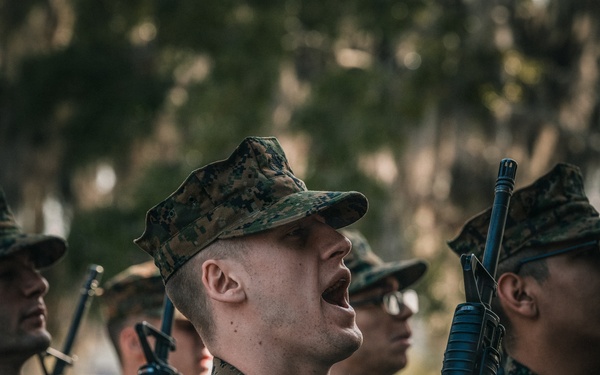 Charlie Company Close Order Drill