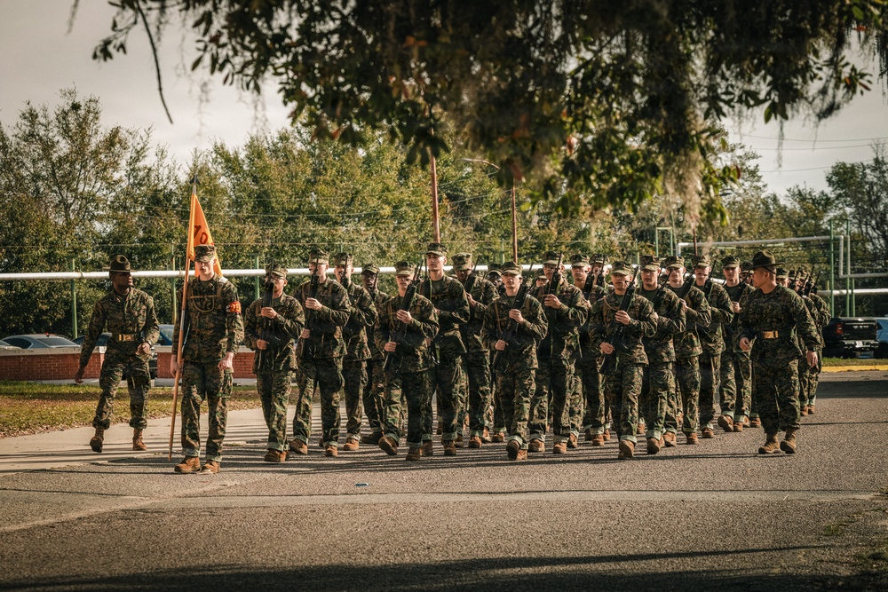 Charlie Company Close Order Drill