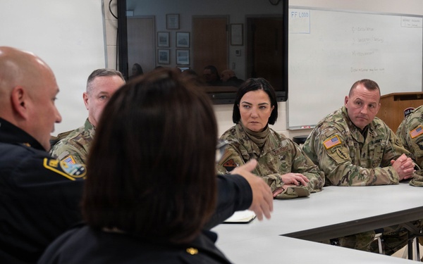 Massachusetts National Guard assists Fall River EMS in response to snowstorm