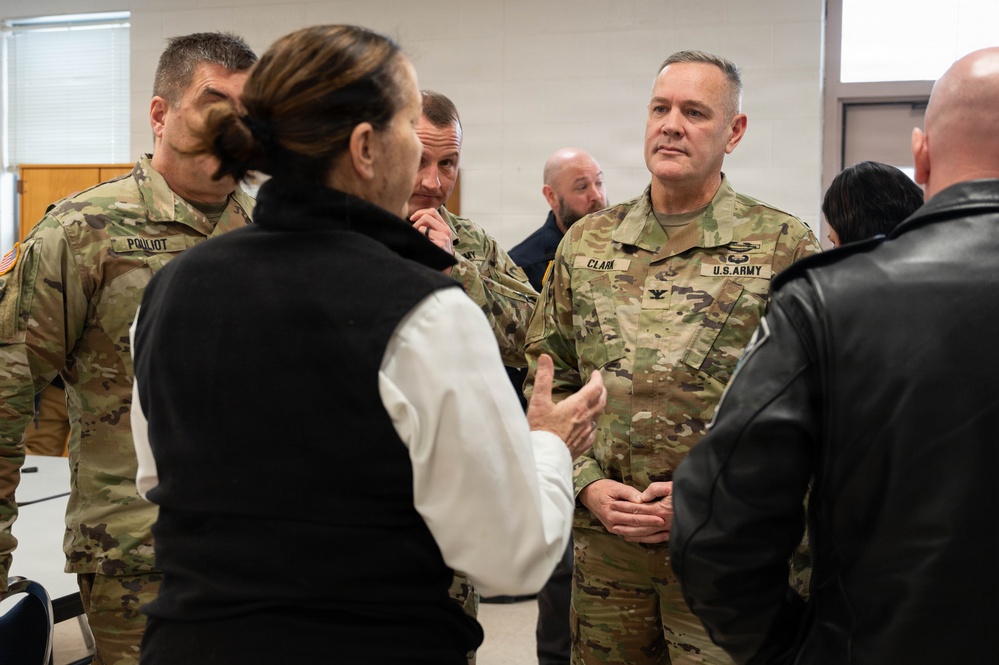 Massachusetts National Guard assists Fall River EMS in response to snowstorm