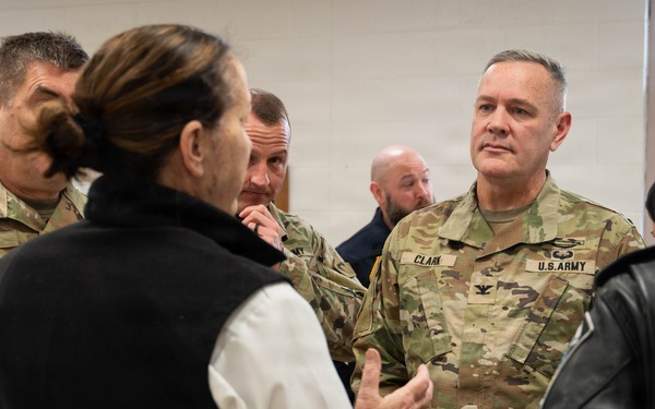 Massachusetts National Guard assists Fall River EMS in response to snowstorm