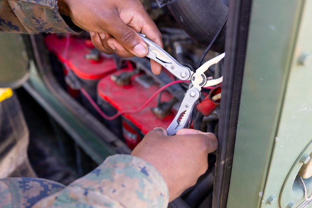 MTX 1-26 | Combat Logistics Battalion 24 Marines Maintain Quality of Life Equipment