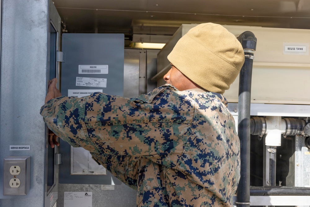 MTX 1-26 | Combat Logistics Battalion 24 Marines Maintain Quality of Life Equipment