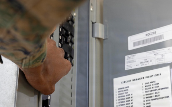 MTX 1-26 | Combat Logistics Battalion 24 Marines Maintain Quality of Life Equipment