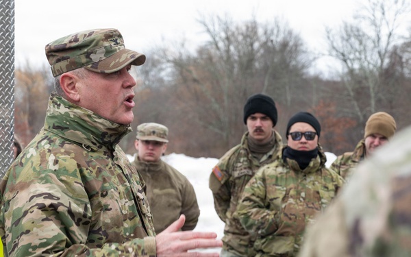 Massachusetts National Guard assists Fall River EMS in response to snowstorm