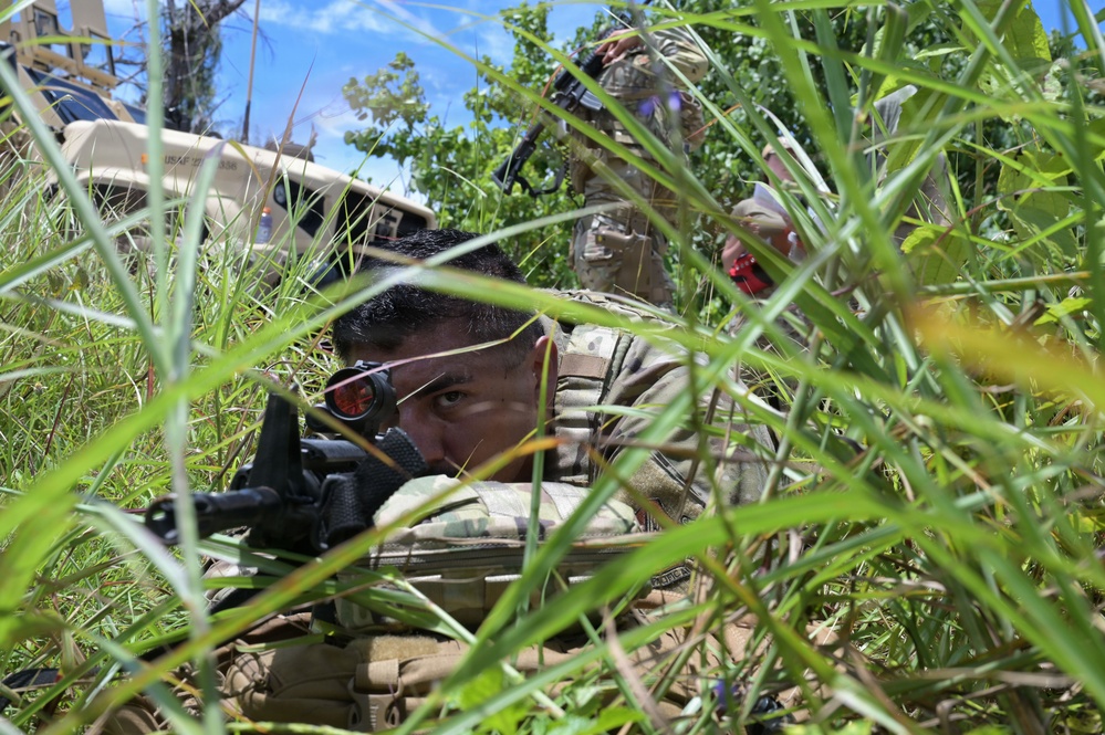 36th MDG, Security Forces personnel provide care under fire during Valkyrie exercise