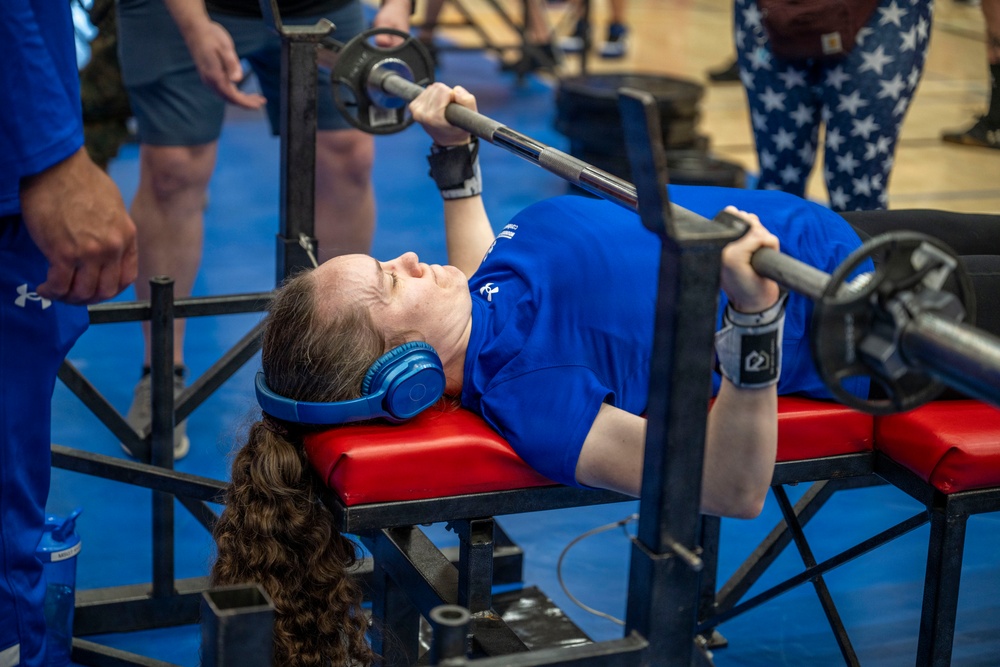 Powerlifting at Marine Corps Air Force Trials 2026