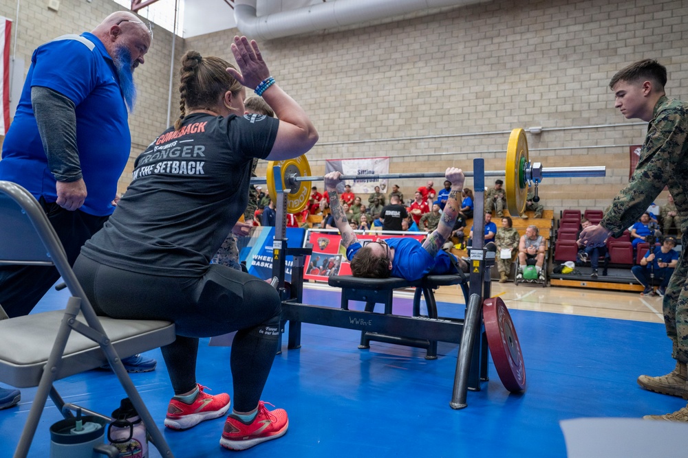 Powerlifting at Marine Corps Air Force Trials 2026