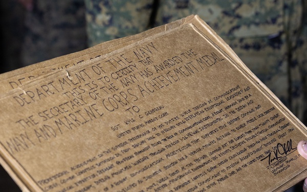 MTX 1-26 | Combat Logistics Battalion 24 Warrior’s Night