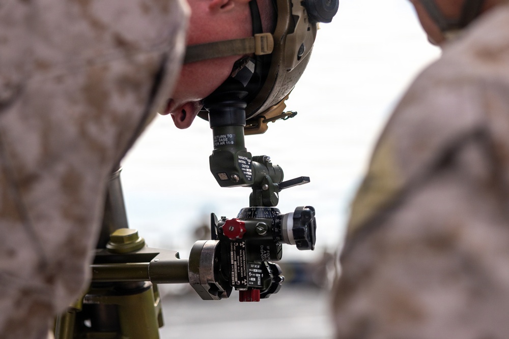 11th MEU Marines Conduct Weapon Manipulation Training Aboard USS Comstock