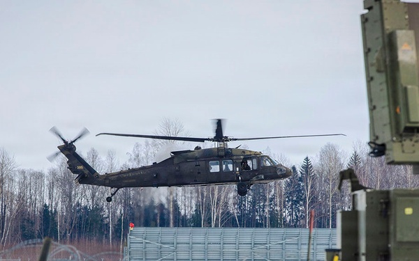 3rd Combat Aviation Brigade conducts radar range with Spanish Army