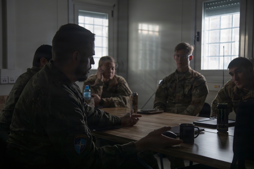 3rd Combat Aviation Brigade conducts radar range with Spanish Army