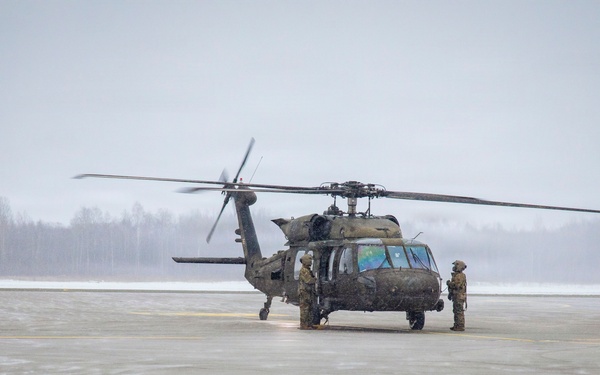 3rd Combat Aviation Brigade conducts radar range with Spanish Army