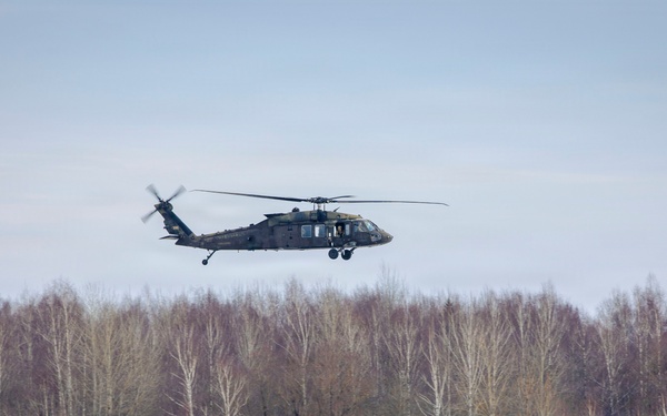 3rd Combat Aviation Brigade conducts radar range with Spanish Army