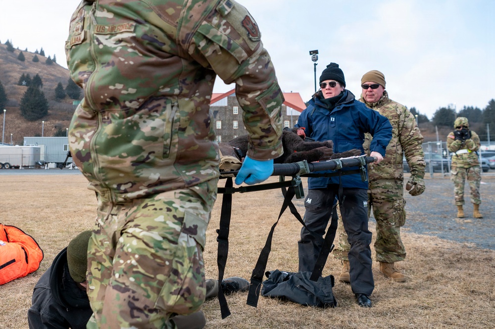 Cold Weather Medicine Mass Casualty Drill at Arctic Edge 2026