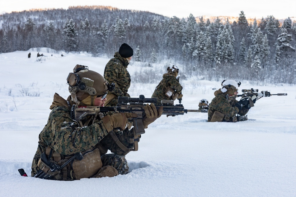 CORE26 | U.S. Marines conduct Live-Fire and Maneuver Squad Attacks in Norway