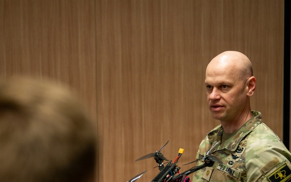 Maj. Draper Discusses Drone Capabilities
