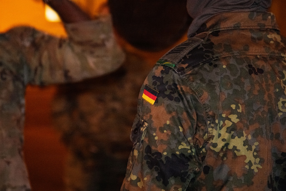 U.S. and Germany Soldiers train at 7th ATC NCOA