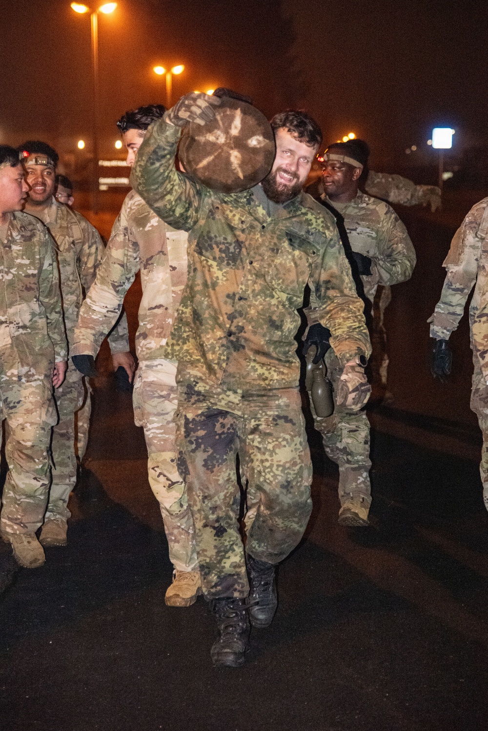 U.S. and Germany Soldiers train at 7th ATC NCOA