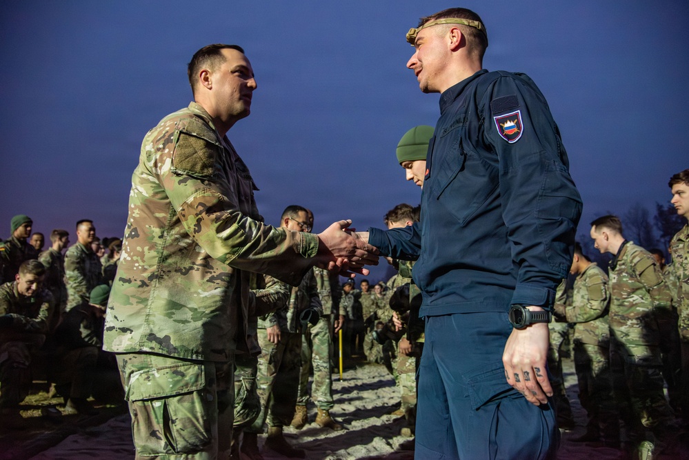 U.S. and Germany Soldiers train at 7th ATC NCOA