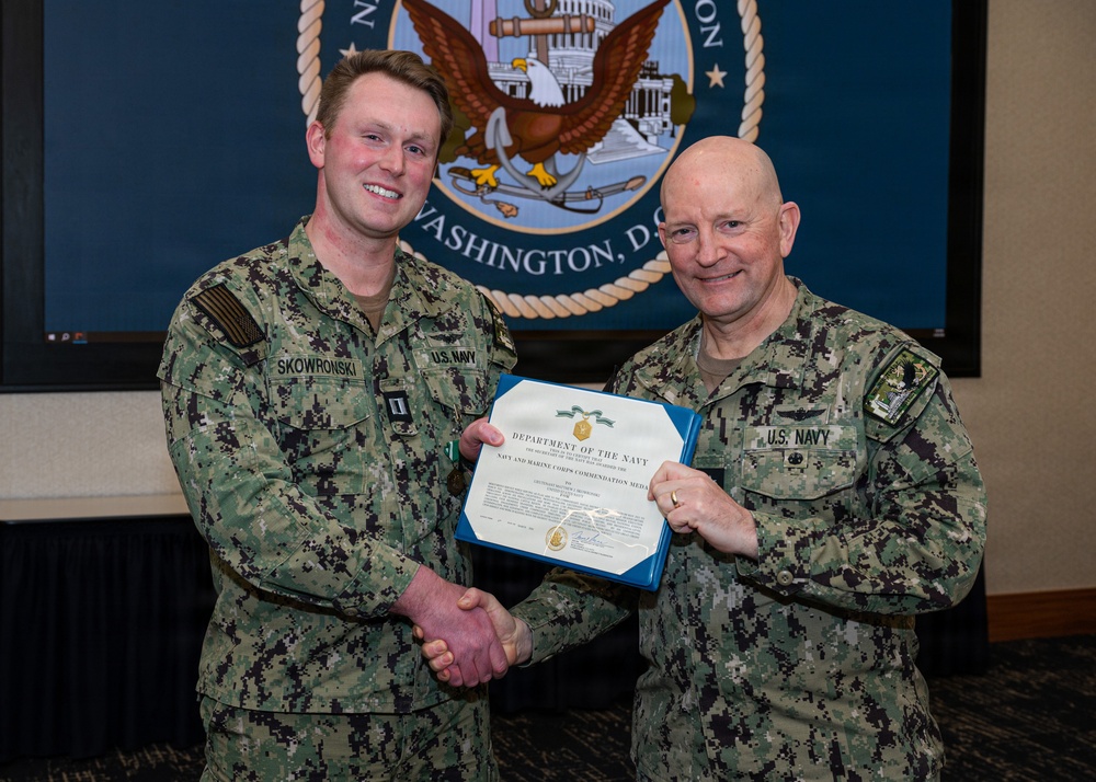 Naval District Washington Presents Awards During February 2026 Town Hall