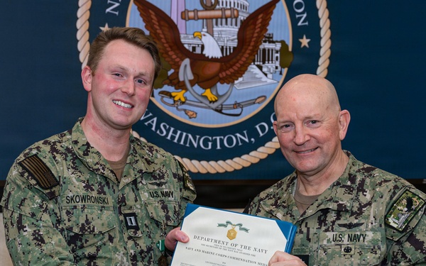 Naval District Washington Presents Awards During February 2026 Town Hall