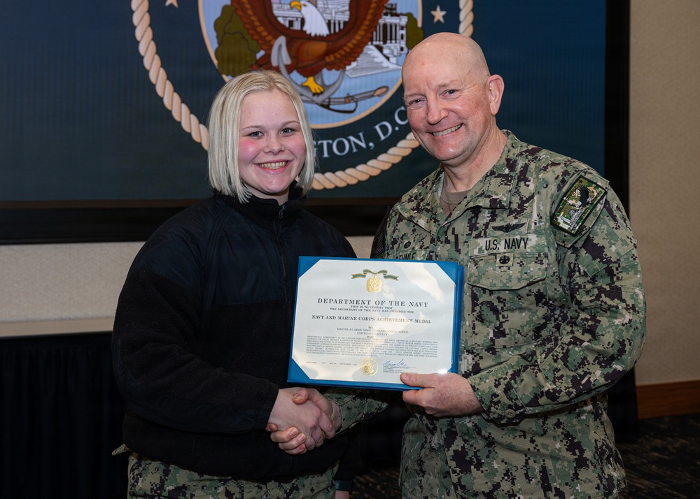 Naval District Washington Presents Awards During February 2026 Town Hall