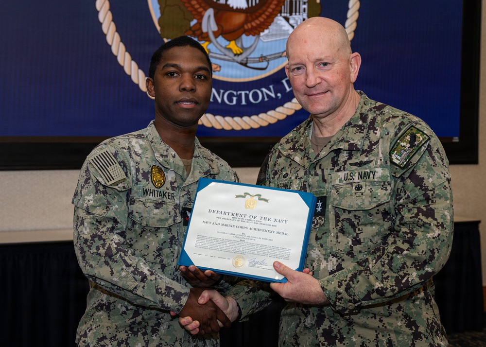 Naval District Washington Presents Awards During February 2026 Town Hall
