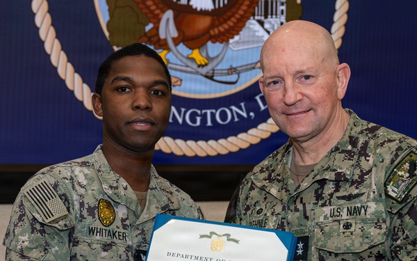 Naval District Washington Presents Awards During February 2026 Town Hall