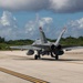 U.S. Marines hot refuel F/A-18 Hornets during Tinian FARP operations