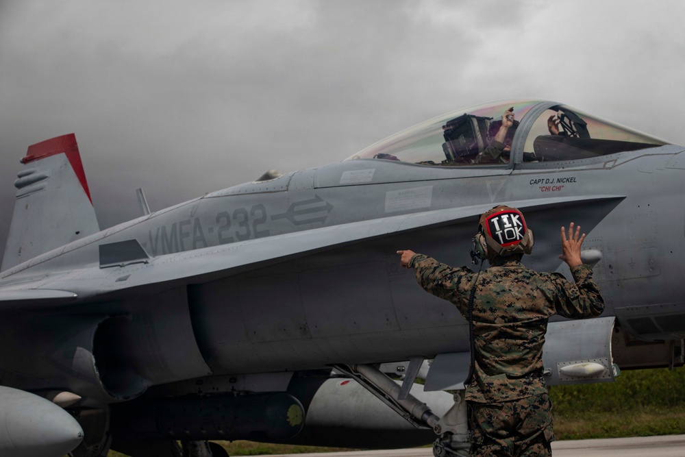 U.S. Marines sharpens aviation lethality during Tinian FARP operations