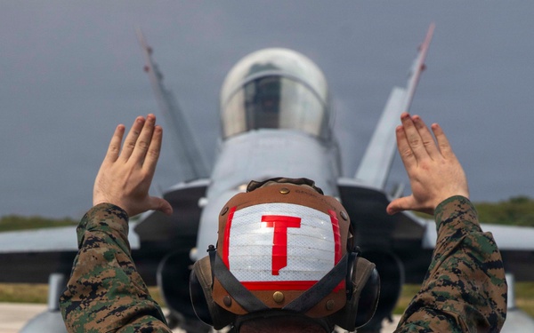 U.S. Marines sharpens aviation lethality during Tinian FARP operations